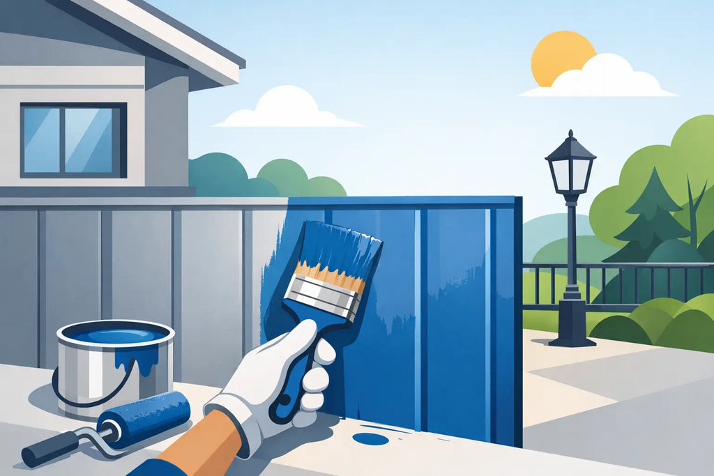 How to Paint Exterior Metal for a Lasting Finish