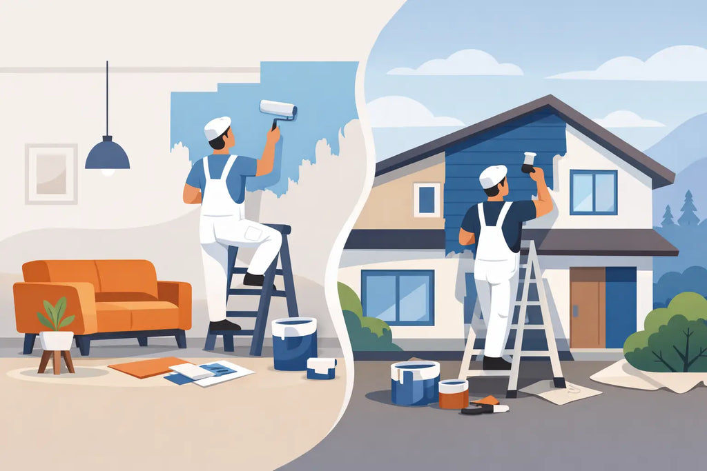 12 House Interior and Exterior Painting Ideas