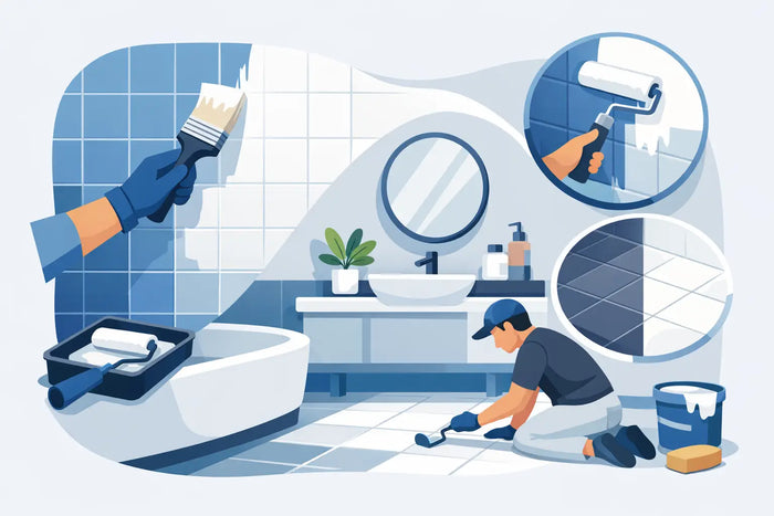 Tile Paint Bathroom Projects Done Properly
