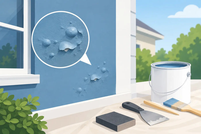 Why Does Paint Blister? Causes and Repairs
