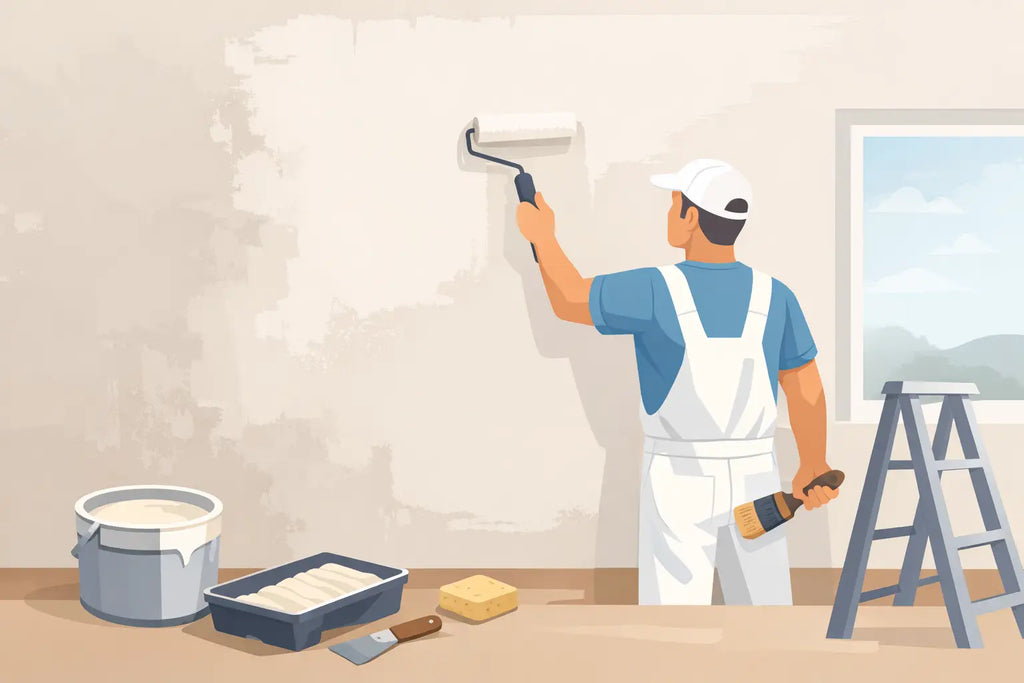How to Paint Fresh Plaster Properly
