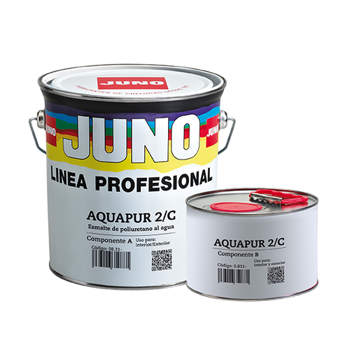 Juno AquaPur 2k Water-Based Polyurethane Clear Coat - 4L