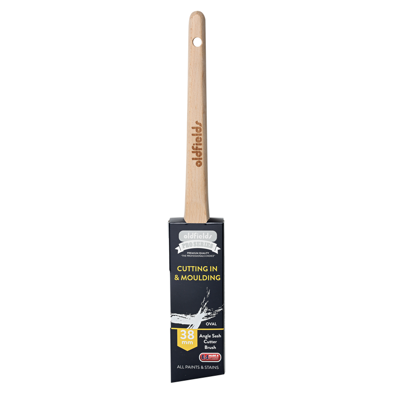 Oldfields Pro Series Oval Angle Sash Paint Brush