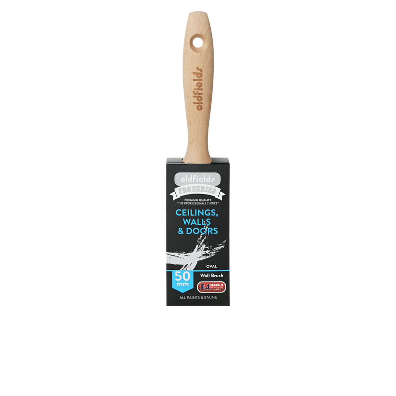 Oldfields Pro Series Oval Wall Flat Sash Paint Brush