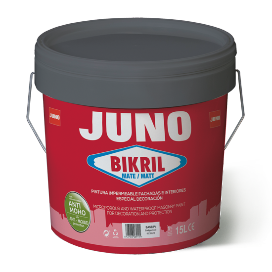 Juno Bikril Premium Waterproof Acrylic-Vinyl Masonry Paint