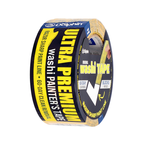 Blue Dolphin 60 Day Ultra Premium Washi Painters Masking Tape