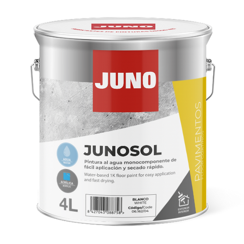 Juno Junosol Water-Based Floor & Driveway Paint - Black