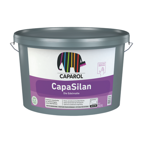 Caparol CapaSilan Highly Breathable Interior Emulsion Paint - White