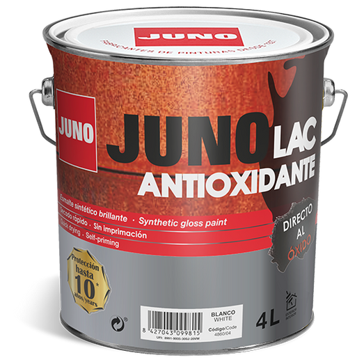 Junolac Antioxidant Quick-Drying Metal Paint Black