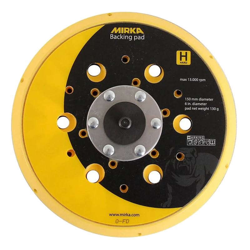 Mirka Deros Backing Pad 150 mm 5/16-Inch - Grip