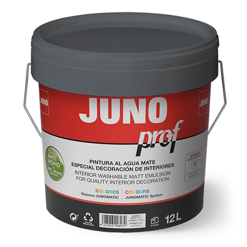 Juno Junoprof Anti-Mould Acrylic Washable Interior Matt Paint