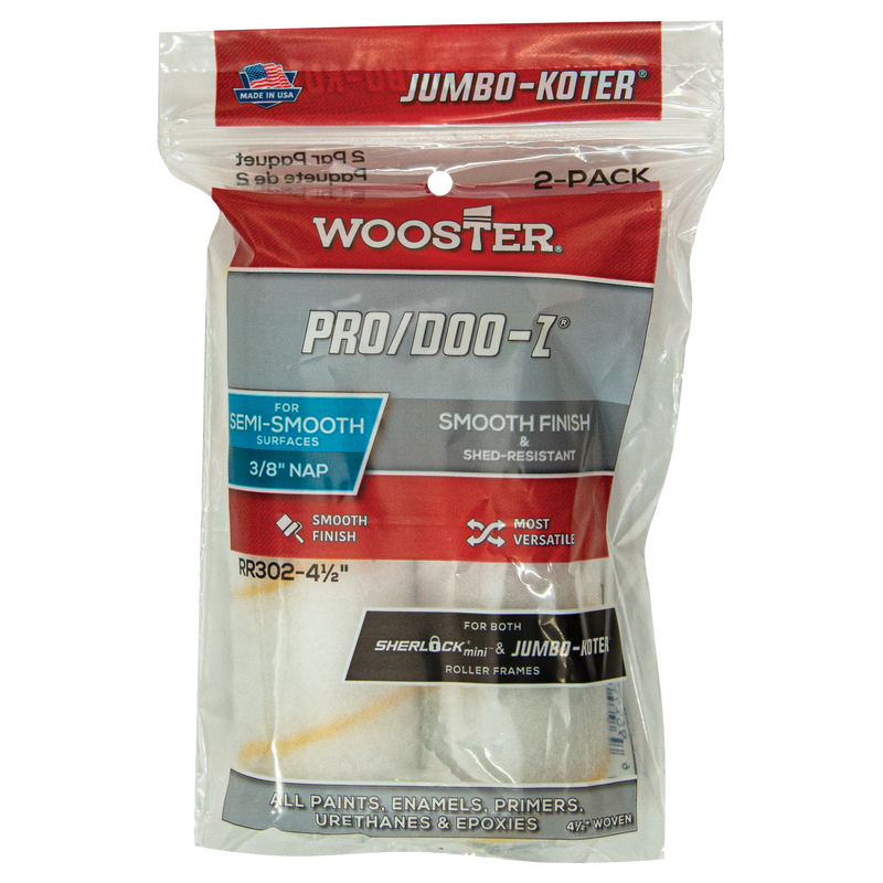 Wooster Pro/Doo-Z Jumbo Paint Roller Sleeves (2 Pack)