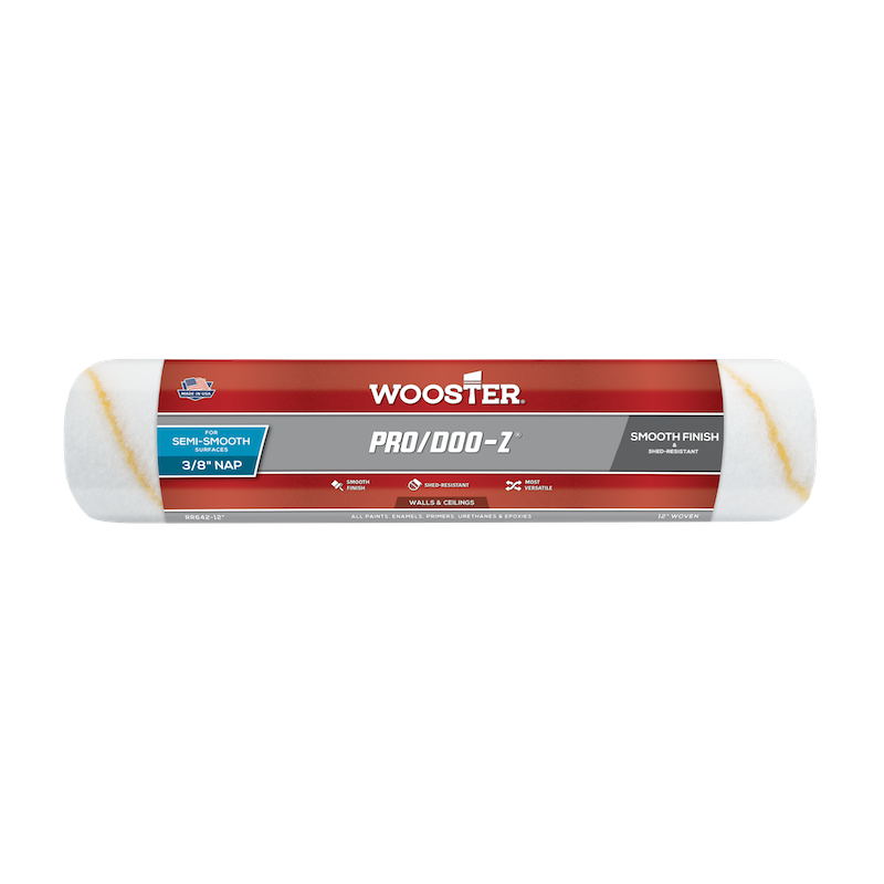 Wooster 12 Inch Pro/Doo Z Paint Roller Sleeve - 3/8 Inch Nap