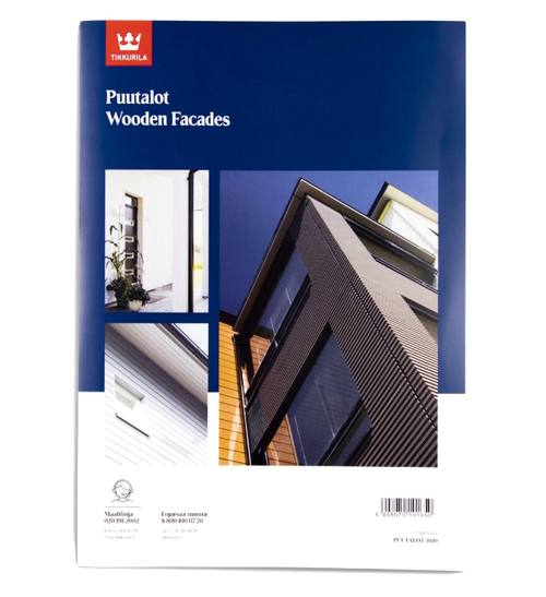 Tikkurila Puutalot Facade Colour Card