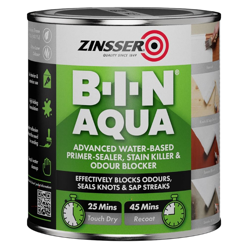 Zinsser Bin Aqua Water Based Primer & Sealer