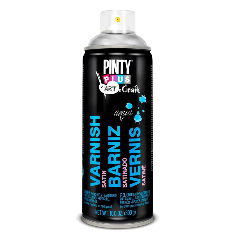 Pinty Plus Art & Craft Water-Based Varnish Spray 400ml