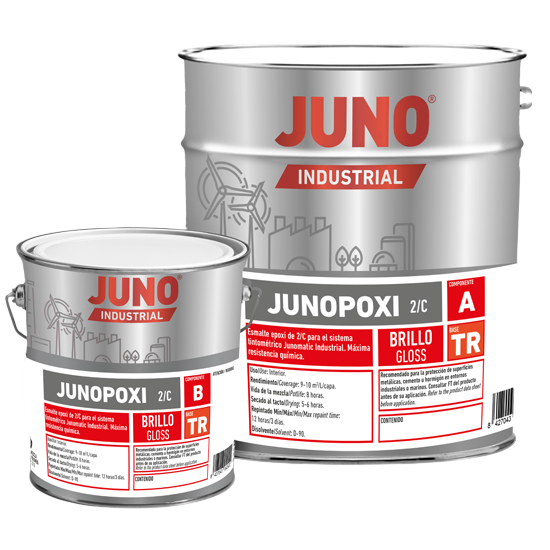 Junopoxi 2K Epoxy Concrete Floor & Metal Paint
