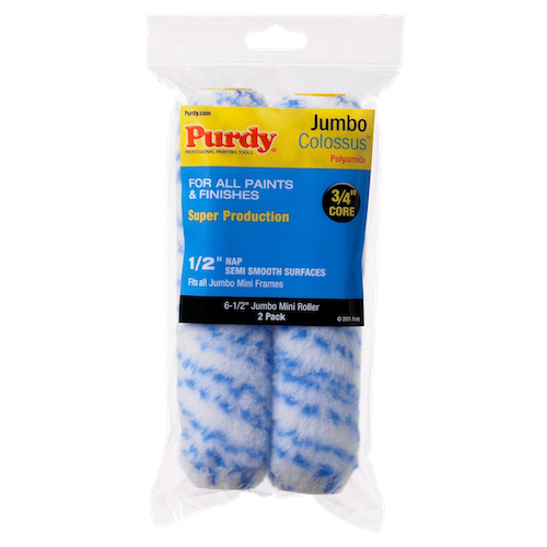 Purdy 6.5 Inch Colossus Jumbo Paint Roller Sleeve (2 Pack)