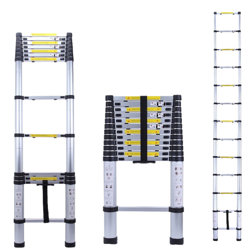 Safeline 3.8m Telescopic Ladder With Bag