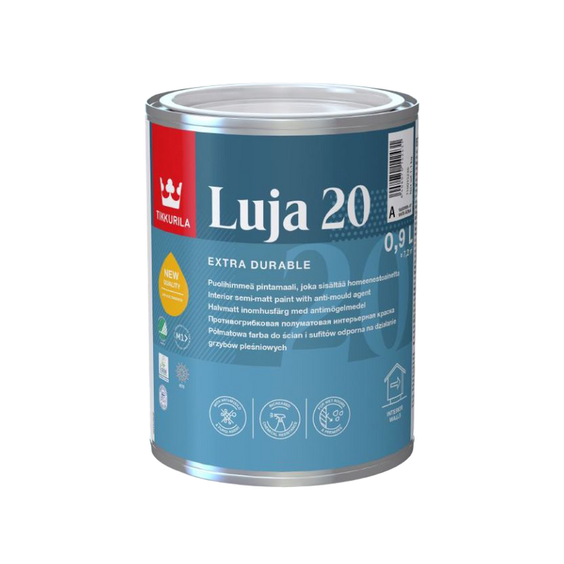 Tikkurila Luja 20 Durable Anti-Mould Interior Paint