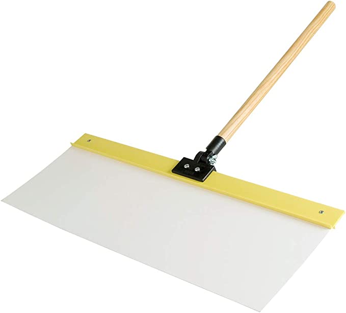 Hyde Flexible Aluminum Spray Shield 36 x 9 Inch with 18 Inch Handle