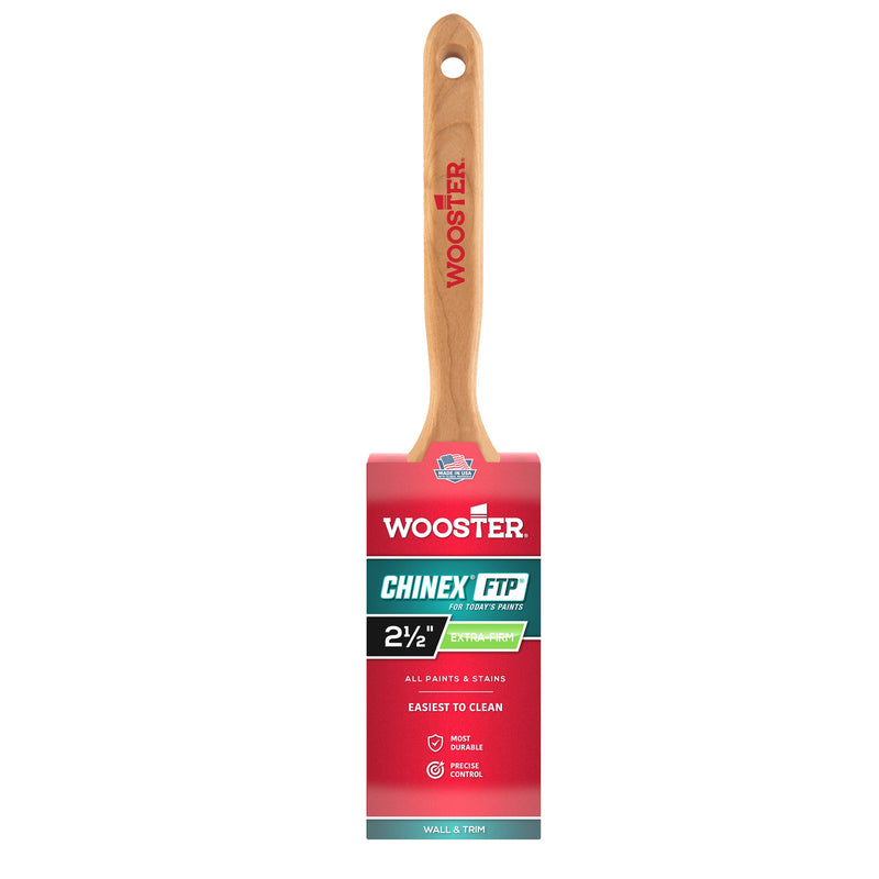 Wooster Chinex FTP Extra Firm Flat Sash Paint Brushes