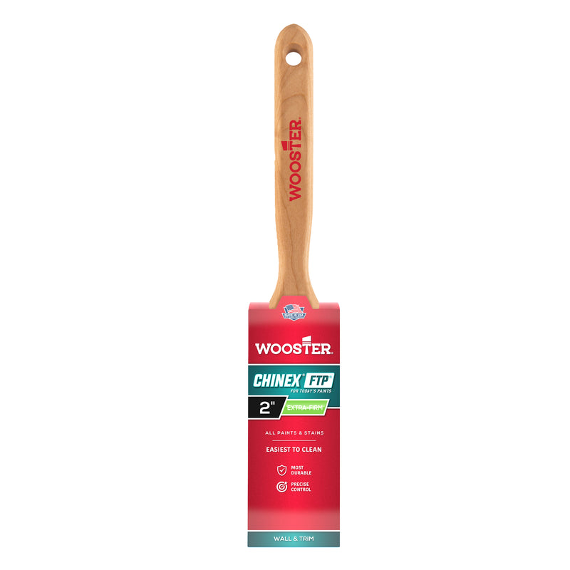 Wooster Chinex FTP Extra Firm Flat Sash Paint Brushes