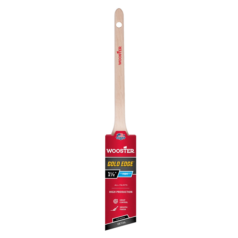 Wooster Gold Edge Firm Thin Angle Sash Paint Brushes