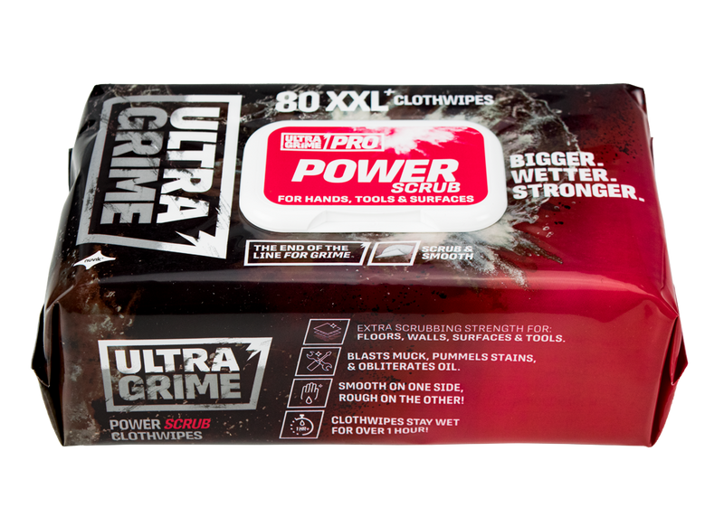 UltraGrime Pro Power Scrub Cleaning Wipes