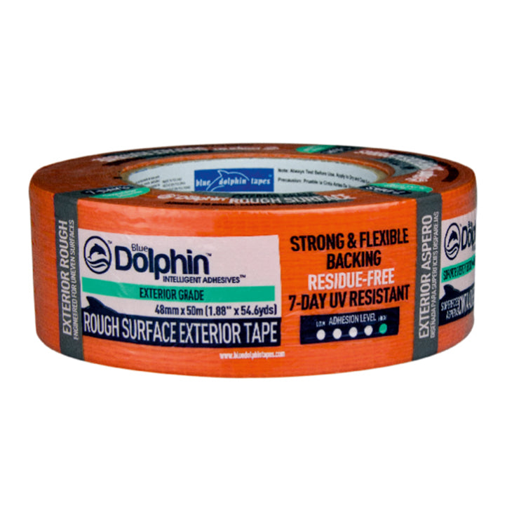 Blue Dolphin 2 Inch Rough Surface Brick & Concrete Exterior Tape