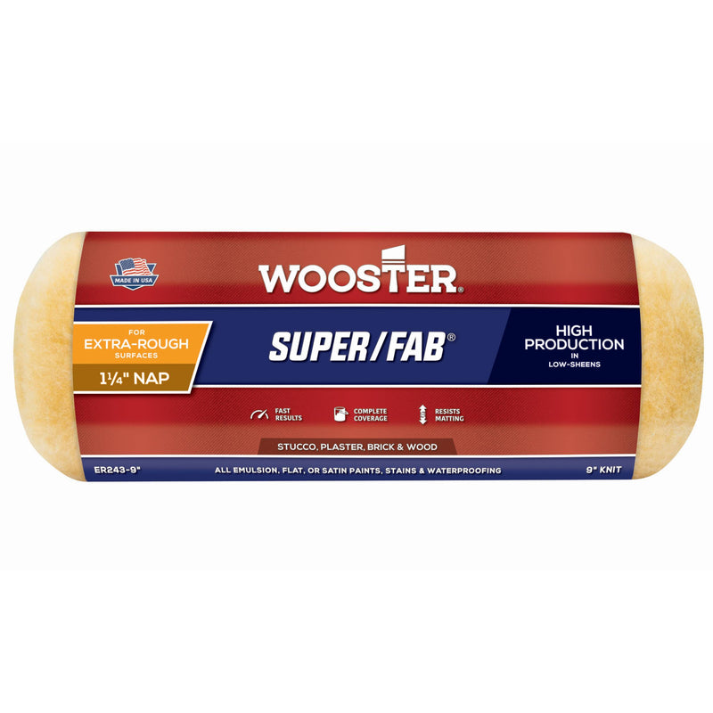 Wooster 9 Inch Super Fab Paint Roller Sleeve