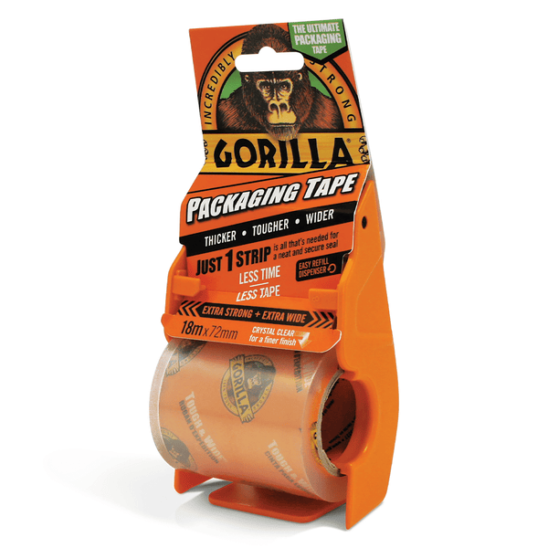 Gorilla Packaging Tape Dispenser 18m Buy Online on Paintlab, Ireland