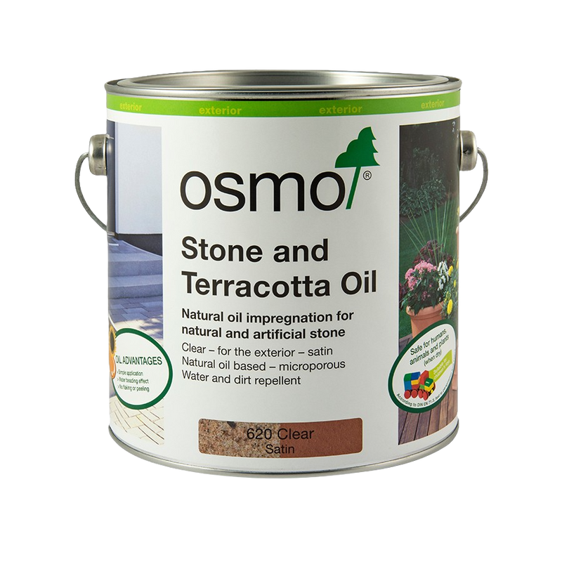 Osmo Stone and Terracotta Oil Exterior Clear 2.5L