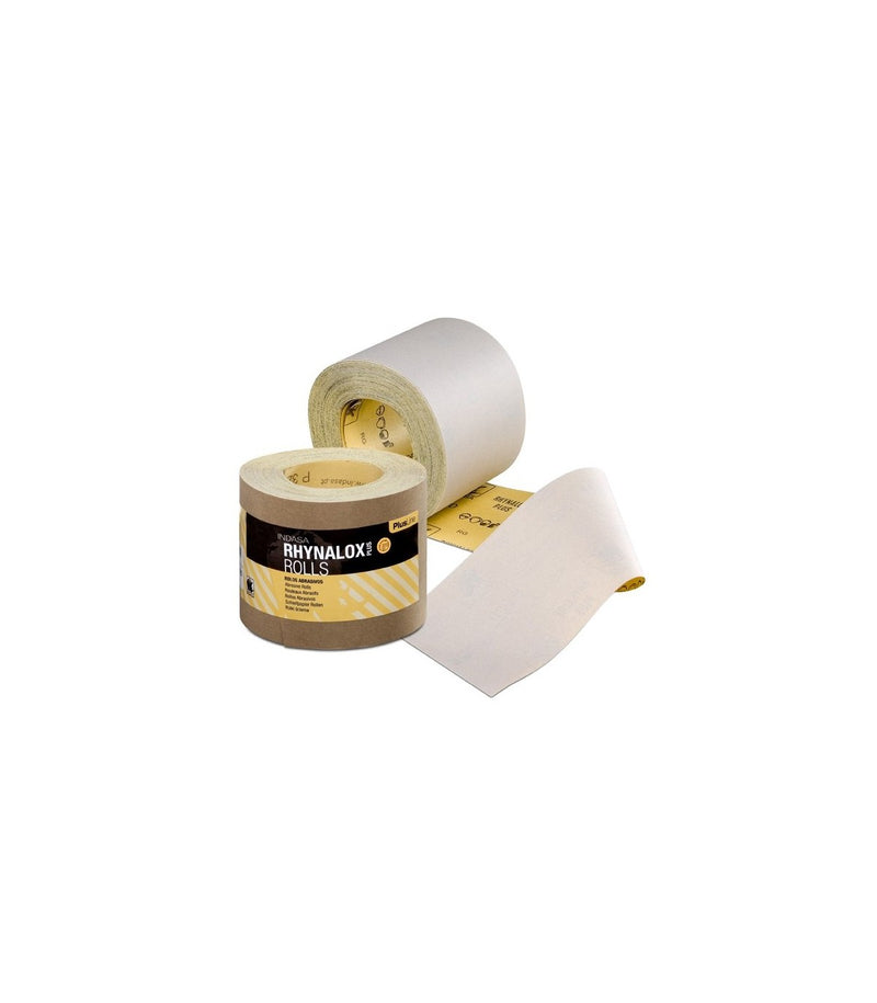 Indasa Rhynalox PlusLine Sandpaper Rolls 115mm x 10m