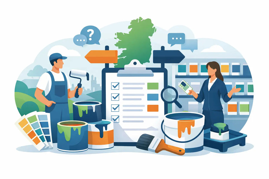 Choosing Trade Paint Suppliers Ireland