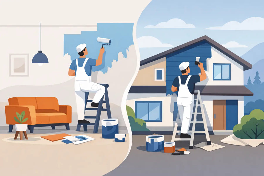 12 House Interior and Exterior Painting Ideas