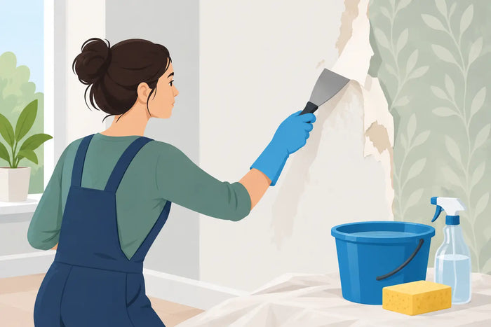 Removing Wallpaper Paste Without Damaging Walls