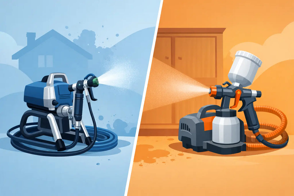 Airless vs HVLP Sprayers: Which Suits You?