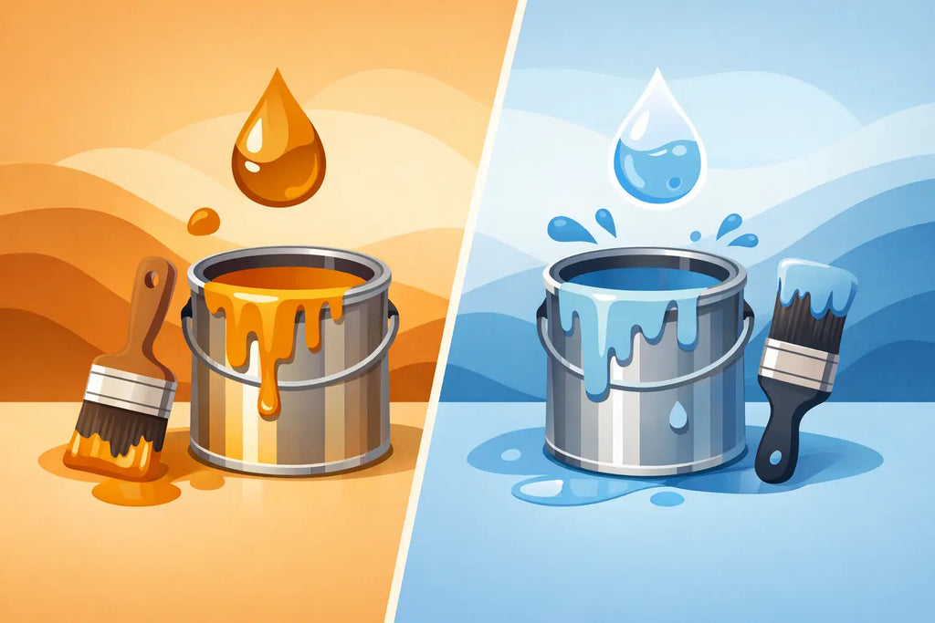Oil Based vs Water Based Paint