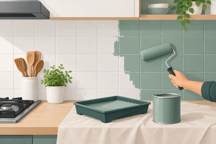 Guide to Painting Kitchen Tiles for Lasting Results