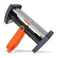 Edma cordless LED inspection light, folded, on a white background