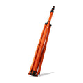 Edma telescopic inspection light stand folded down for carrying, on a white background
