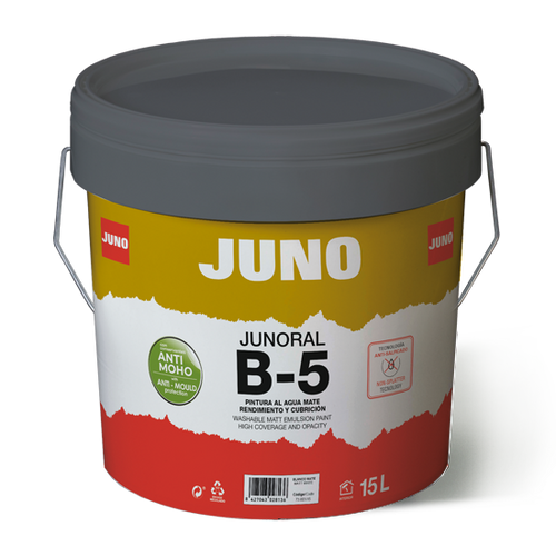 Juno B-5 Anti-Mould Interior Matt Emulsion Paint - White