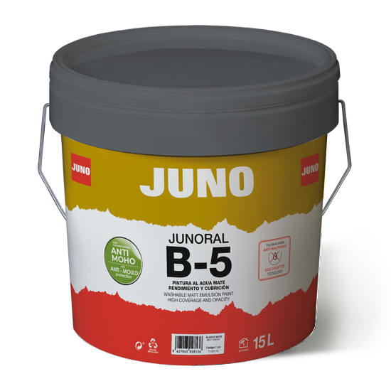 Juno B-5 Anti-Mould Interior Matt Emulsion Paint - White