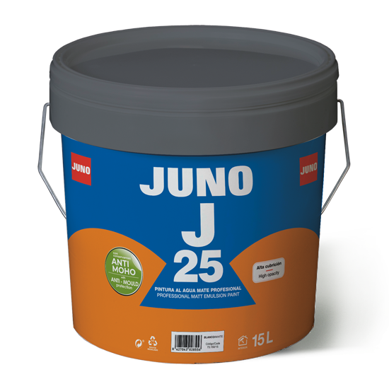 Juno J-25 High Opacity Interior Emulsion Paint 15L (concentrate)