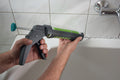 Wolfcraft MG 100 Silicone & Acrylic Caulking Gun with Drip-Stop