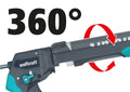 Wolfcraft MG 400 ERGO Drip-Less Professional Caulking Gun