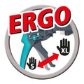 Wolfcraft MG 400 ERGO Drip-Less Professional Caulking Gun