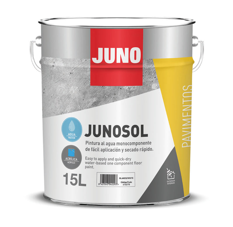 Juno Junosol Water-Based Floor & Driveway Paint - White