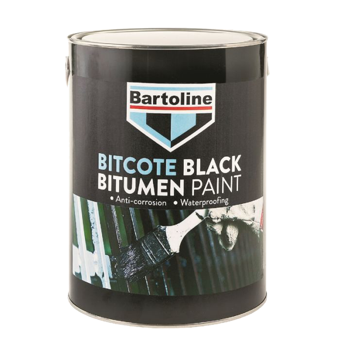 Bartoline Bitcote Black Bitumen Waterproofing Paint